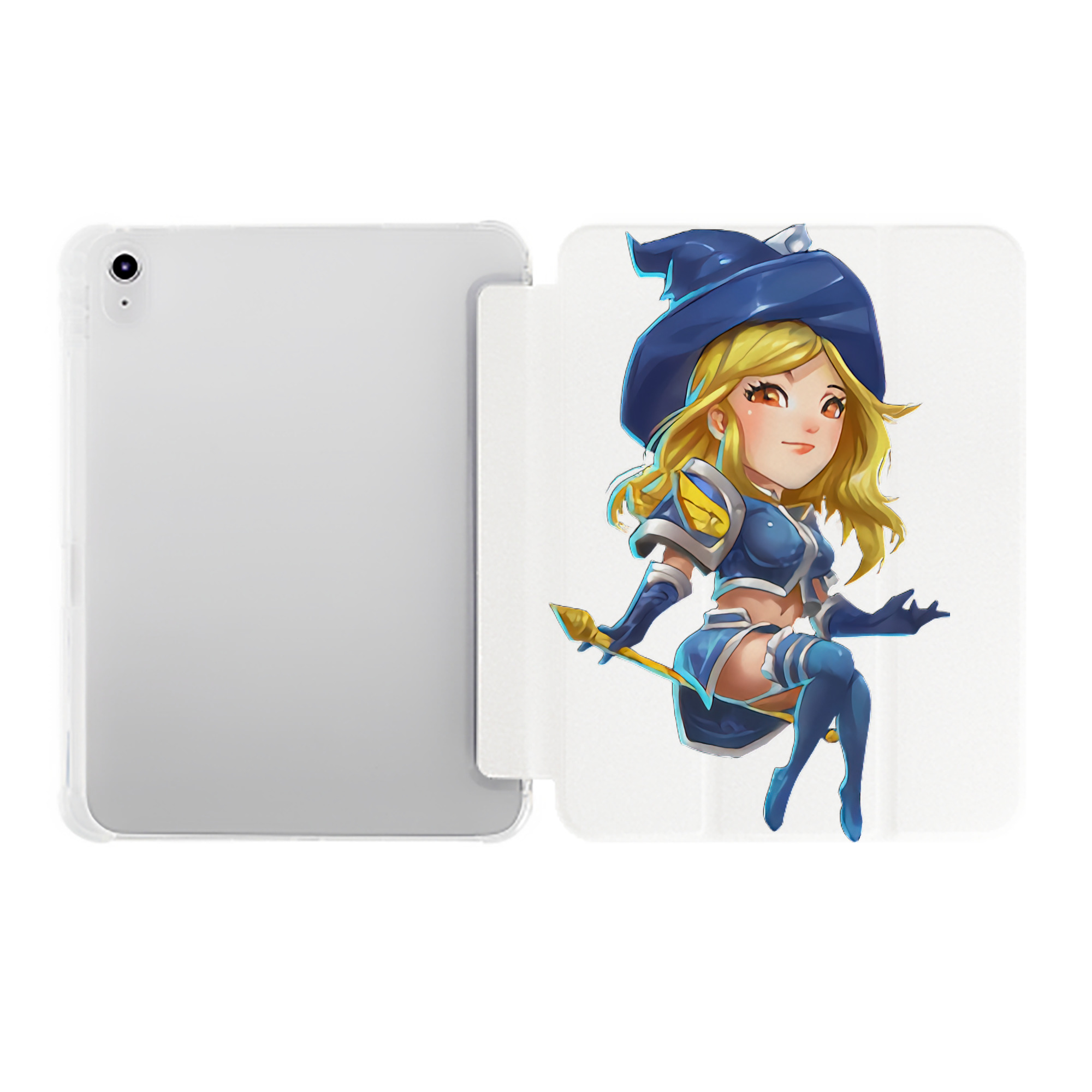 （画像用） リーグ・オブ・レジェンド League of Legends LOL IPad ケース ペン収納付き 三つ折りスタンド PUレザー×シリコン 対応機種9.5/10.5/10.9インチ